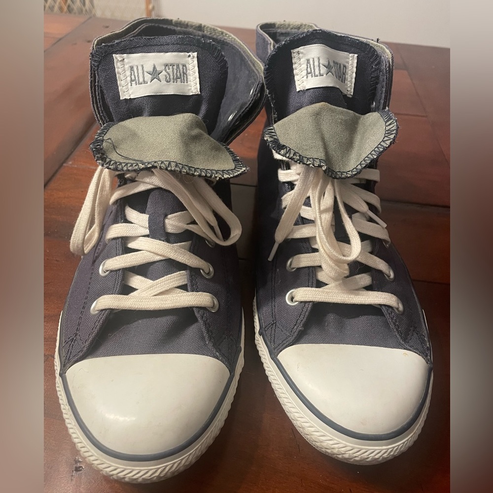 Converse All Star Chuck Taylor Hi Top Double Tongue Shoes